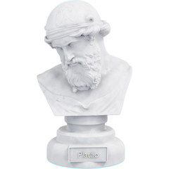 Estátua Busto Platão Filósofo Grego
