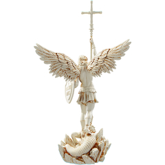 Estátua do Arcanjo Miguel Anjo Vencedor do Mal - loja online