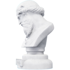 Estátua Busto Platão Filósofo Grego