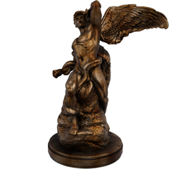 Estátua Lúcifer - Anjo Caído na internet