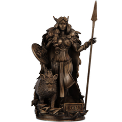 Estátua Imagem Freya Mitologia Nórdica - Versão Heróica - Renascença