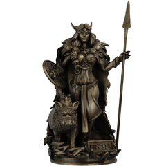 Estátua Imagem Freya Mitologia Nórdica - Versão Heróica - loja online