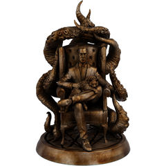 Estátua Temática HP Lovecraft - Coleção Grandes Escritores - Renascença