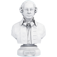 Estátua Busto Adam Smith - Economista
