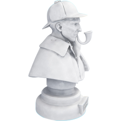 Estátua Busto Sherlock Homes Arthur Conan Doyle - Estatueta na internet