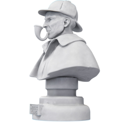 Estátua Busto Sherlock Homes Arthur Conan Doyle - Estatueta