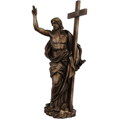 Estátua Imagem Jesus - Ressurreição de Cristo - loja online