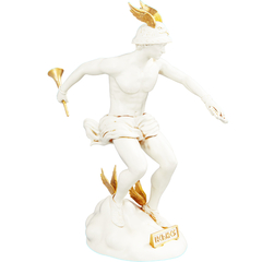 Estátua Hermes Mitologia Grega - Mercúrio - comprar online