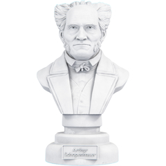Estátua Busto Arthur Schopenhauer Filósofo Estatueta