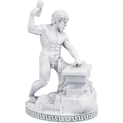 Estátua Hefesto Deus Grego da Forja - Vulcano - loja online