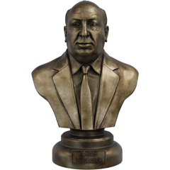 Estátua Busto Alfred Hitchcock - Diretor Mestre do Suspense - Renascença