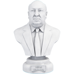Estátua Busto Alfred Hitchcock - Diretor Mestre do Suspense