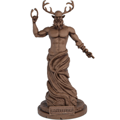 Imagem do Estatua Deus Cernuno Celta Wicca - Estatueta Cernunnos