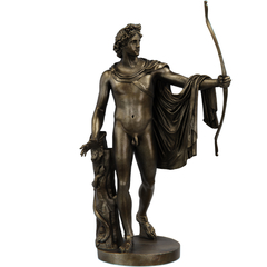Estátua Apolo Belvedere - Deus Grego do Sol - Renascença