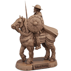 Estátua Dom Quixote de La Mancha - Miguel de Cervantes