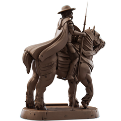 Estátua Dom Quixote de La Mancha - Miguel de Cervantes - loja online