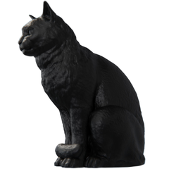Estátua Gato - Estatueta Imagem Felino
