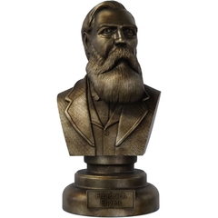 Estátua Busto Friedrich Engels Teórico do Socialismo na internet