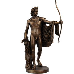 Estátua Apolo Belvedere - Deus Grego do Sol na internet
