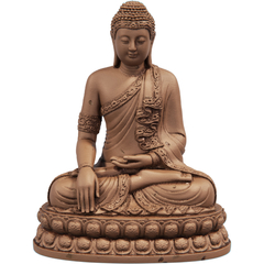 Estátua Imagem Budista Buda Sidarta Gautama - Posição de Lótus