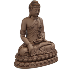 Estátua Imagem Budista Buda Sidarta Gautama - Posição de Lótus - comprar online