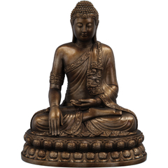 Estátua Imagem Budista Buda Sidarta Gautama - Posição de Lótus - Renascença