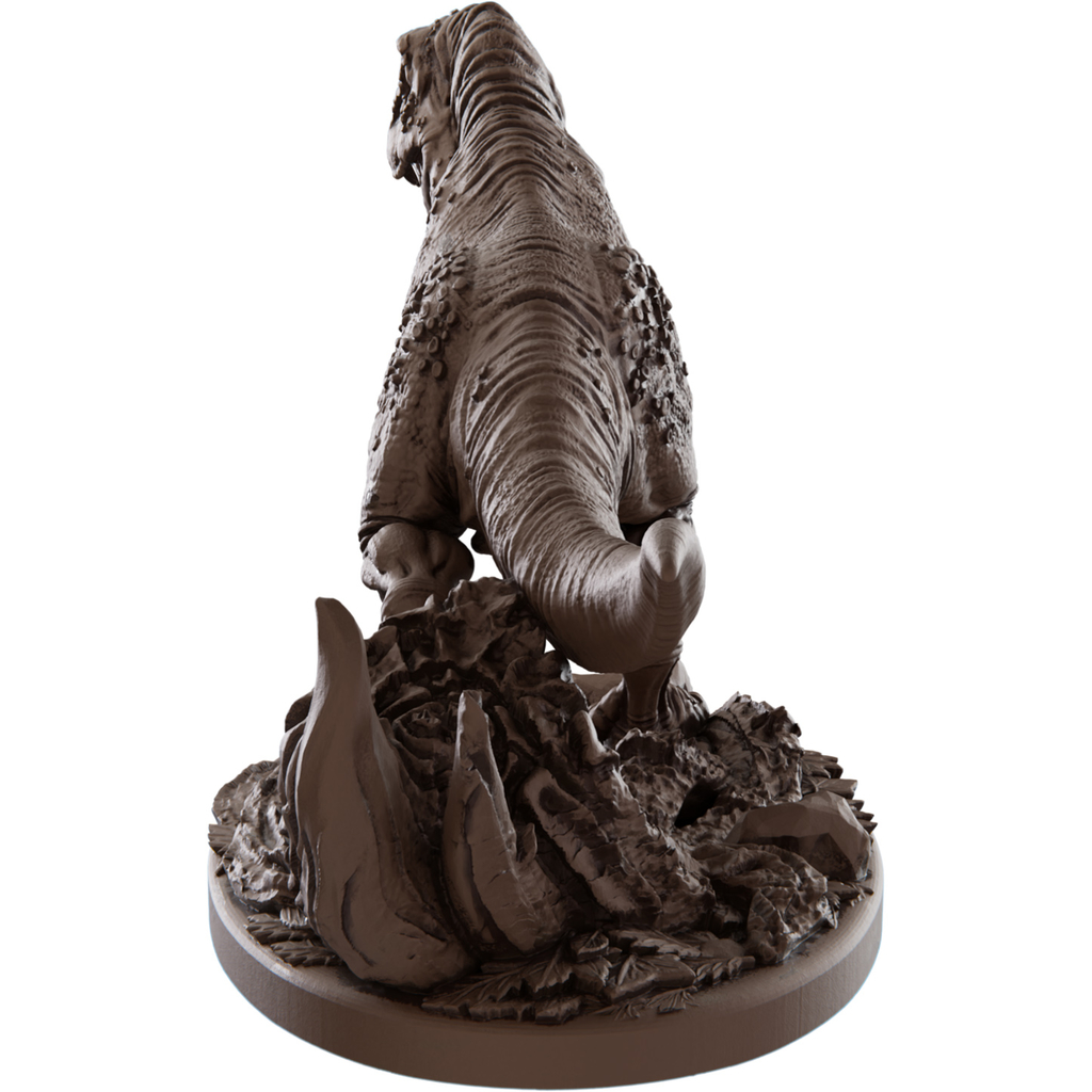 Domine sua Decoração com a Majestosa Escultura de Estatueta T-Rex Dinossauro !