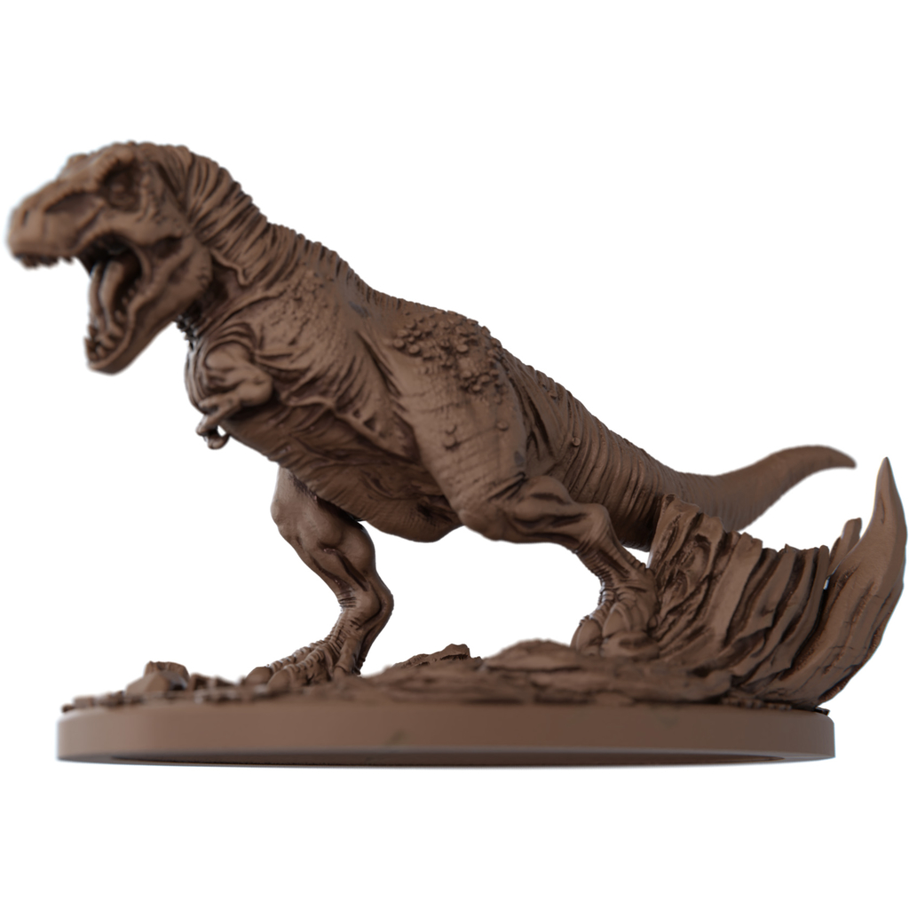 Domine sua Decoração com a Majestosa Escultura de Estatueta T-Rex Dinossauro !