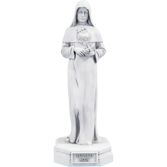 Estátua Beata Bárbara Maix Imagem Religiosa Católica - loja online