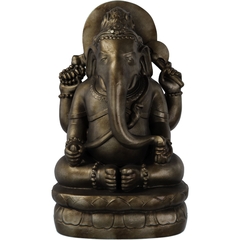 Estátua Ganesha Deus Hindu Prosperidade Sorte Sabedoria na internet