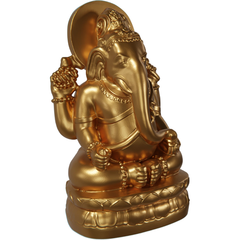 Estátua Ganesha Deus Hindu Prosperidade Sorte Sabedoria - comprar online