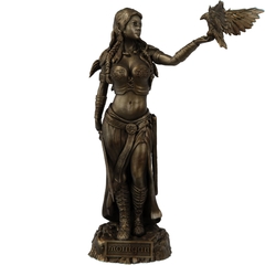Estatua Deusa Morrigan Celta Wicca - Estatueta Grande Rainha - loja online