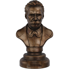 Estátua Busto Friedrich Nietzsche Filósofo Estatueta na internet