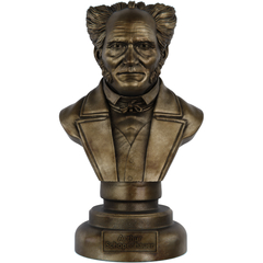 Estátua Busto Arthur Schopenhauer Filósofo Estatueta - Renascença