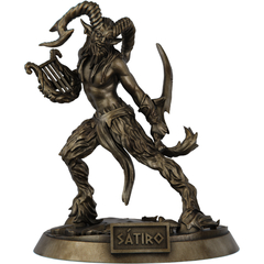 Estátua Sátiro Criatura Grega - Fauno - loja online