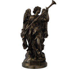 Estátua São Gabriel Arcanjo Mensageiro - Imagem Católica - loja online