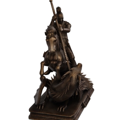 Estátua São Jorge e o Dragão - Santo Guerreiro na internet
