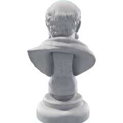 Estátua Busto Hipócrates - Pai da Medicina - loja online