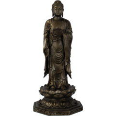 Estátua Imagem Budista Buda Budismo Sidarta Gautama - loja online