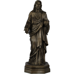 Estátua Religiosa Jesus Cristo Rei - loja online