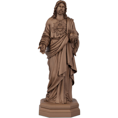 Estátua Religiosa Jesus Cristo Rei na internet