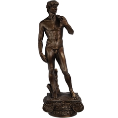 Estátua Escultura Davi Michelangelo David Imagem - loja online