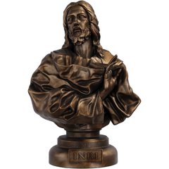 Estátua Busto Jesus Cristo - Inri na internet