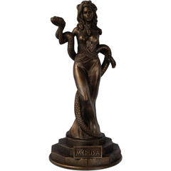 Estátua Medusa Mitologia Grega Estatueta Górgona na internet