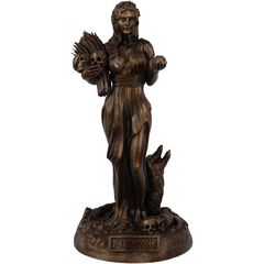 Estátua Persefone Rainha dos Mortos e Deusa Grega da Agricultura na internet
