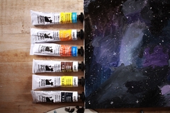 Mini Kit Artístico de Pintura Óleo ou Acrílico - Pronto para Uso - comprar online