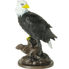 Estátua Escultura Águia Americana Liberdade - Pintada - comprar online