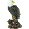 Estátua Escultura Águia Americana Liberdade - Pintada