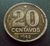 20 centavos 1942 Níquel rosa