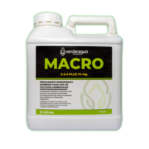 MACRO NUTRIENTE VERDE AGUA 5L